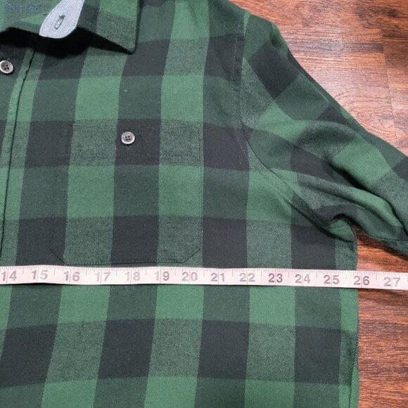 Tailored Vintage Luxe Performance Retro Preppy Dad Plaid Shirt Mens Size XL - Picture 5 of 11